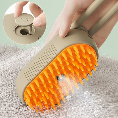 CalmCat™ 3-in-1 Steam Grooming Brush