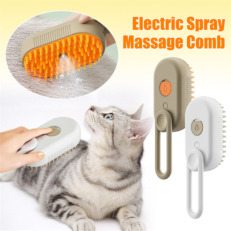 CalmCat™ 3-in-1 Steam Grooming Brush