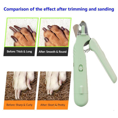 CalmCat™ SafeTrim LED Nail Clippers